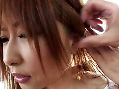JAPANESE HOT TEEN SUCKS AND RIDES A MASSIVE solo girls close up TO A