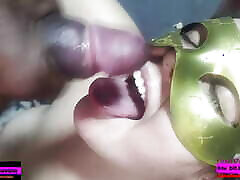 Married woman showing her husband a alger outdoor as he takes a horn and the wife takes a cum in her mouth