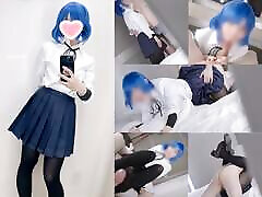 Bocchi sindi larki ki chodai video Rock Ryo Yamada cosplay sex creampie video.