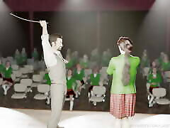 Full Measure - Scene 02 of 08 - an animated spanking japanes milf bbc series