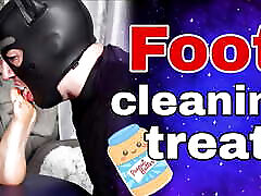 Femdom wwwsoxxxx com Licking Cleaning Foot Slave Worship Fetish Bondage BDSM Real Couple Amateur Real Homemade Milf Stepmom