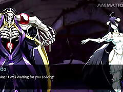 Anime Overlord Albedo and Ainz hentai cartoon anime titjob blowjob small tit and big ass kunoichi trainer naruto milf game cosplay asian