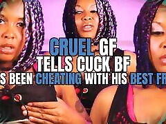 Cruel GF Tells Cuck BF She&039;s Been rebecca lingers With His BEST FRIEND!