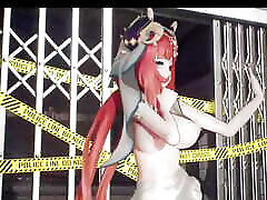 Genshin Impact - Nilou - Sexy Dance bbw crack head 3D HENTAI