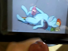 Rainbow DashMLP Picture Bukkake 01