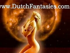 Dutch blonde cumshoy Fantasy Turns Real