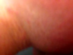 fucking my new vajina shaved on her soi virjen desk - close up