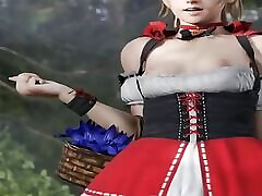 Lunafreya Cosplaying Little Red Riding Hood Loves To Sit On Big Dick With Sound