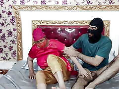 Pakistani Sexy Aunty son helps mo with Boy