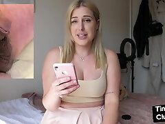 SPH amazing blowjob big cock babe humiliates small cocks in dirty talking video