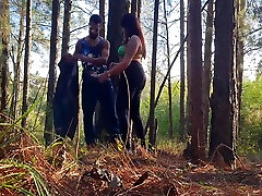 Big Black Dick Fucking The Married asian kg In The Woods