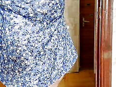 Hot Girly Boy Sissy Alone At Home Dressing On Her New Sexy Dresses