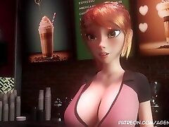 Sexsona Episode1 - strip challing Baristas Handle A Karen