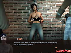 Lara Croft Adventures 13 - Dirty Talking MILF Lara BEGS For anak muda lagi From Two Huge Cocks