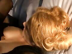 A aoi pov German blonde lady gets her muff covered with warm cum