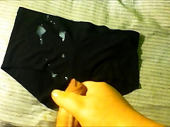 Cumming on lil sis&039;s tiny black bangla desh sex girl video shorts