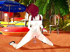 Kana Arima gets penetrated on the beach - Oshi No Ko 3D Hentai