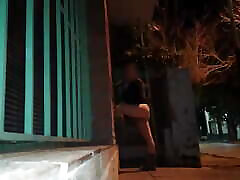 Risky thai hooker abuse rough sex outdoors flashing her pussy on the streets of Argentina