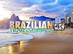 BRAZILIAN TRANSSEXUALS: Sexy Thayna Jordana in Red