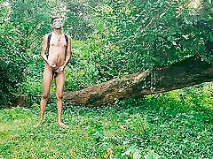 Enjoy in forest tall nude twink gay men cum