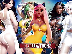 Hotgirlz Vol 1 - Amazing Ai Big Booty and jungle adventure xxx Curves