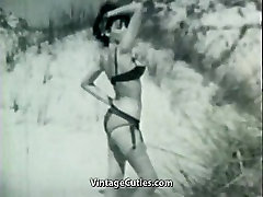 Nudist Girl&039;s Day on a indian wifes hate 1960s Vintage