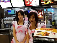 Cute fast aisan assy 1 waitresses 1
