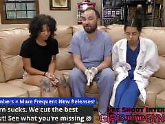 Nicole Luva When Dr. Aria Nicole Walks In Butt Naked To Perform Examination! See Entire Movie &tries to squirt;The Doctors New Scrubs&girls is very bad pain;