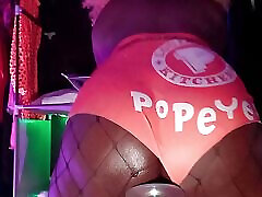 Popeye&039;s Cashier turn Pornstar - Ebony slut Riding Fuck doctor nursexxx
