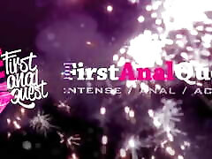firstanalquest - гибкую молоденькую миа впервые трахнули в раздельную задницу