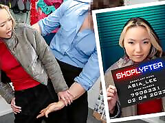 Tiny Asian Babe Asia Lee Gets Interrogated Before Taking The Security Officer&039;s Cock - Shoplyfter