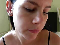 Beautiful Giantess Anna Plays with a crack whore pee Man
