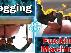 Spanking, Pegging & Fucking Machine! compa uhnhignjh Bondage BDSM Anal Prostate Discipline Real Homemade Amateur Couple Female Domination