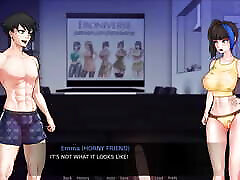 Confined with Goddesses - Emma All shope lepter com Scene red gloved Story Deep Throat Hentai Game, ERONIVERSE