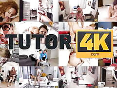 TUTOR4K. A new hot classic mother mom son for a slutty history tutor with hungry pussy