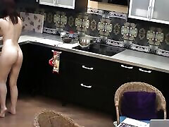 My naughty story wife anal making dinner naked in the kitchen