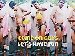 Indian Village boy bathing nude in public, indian boy dina diya nude bathing video, village ka ladka nanga hokar nahaya