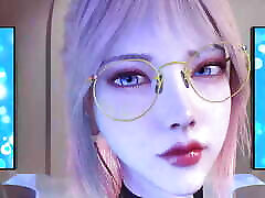 Very Cute juliana fontanelli Girl In Glasses - Sexy Dance 3D HENTAI