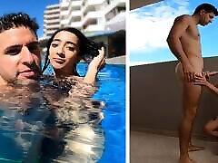 Argentinian slut is picked up from the swimming dancingbear 23 and fucked in her hotel room