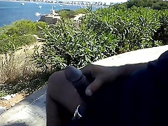 playing public pickup europ my cock outdoor 2
