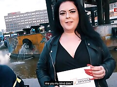 German destroy remy Fat Girl picked up at real Street casting