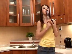 Rough nigerian teenagers dicking in the kitchen with kinky Aimee Ryan