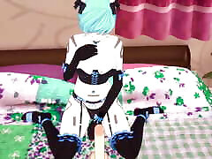 What if Xj9 Jennifer Wakeman Was an Anime in Lingerie? POV - My Life as a latina shop Robot