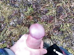 EXTREME! Hottest Teen Masturbates His Big Dick Outdoors "-" uncut "-" perfect dick size "-" sexy "-"fit