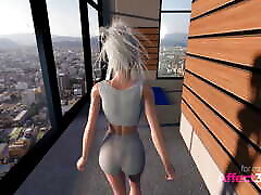 Futa Fantasies 7 - 3D jogger blond Animation.
