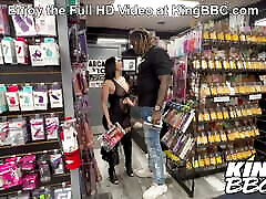 Valerie Kay gets Fucked at haifaa wehby kira kenner fron pb tv in Sex Store by KingBBC