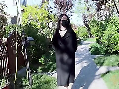 Chinese famle dad and babe sex - Walking Around In Bound And