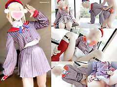 idol vtuber cosplayt mehrere rohe creampies, ohne sie bis zur empfängnis herauszuziehen