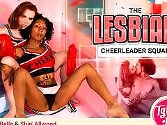 t-mädchen.porno: die lesbische cheerleader-truppe