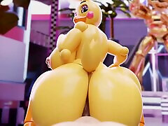 FNAF 3D sunny leon xxx vedeo2018 Compilation: Scary Furry Busty Creatures Crave For Your Dick
